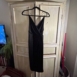 Black Wrap Dress